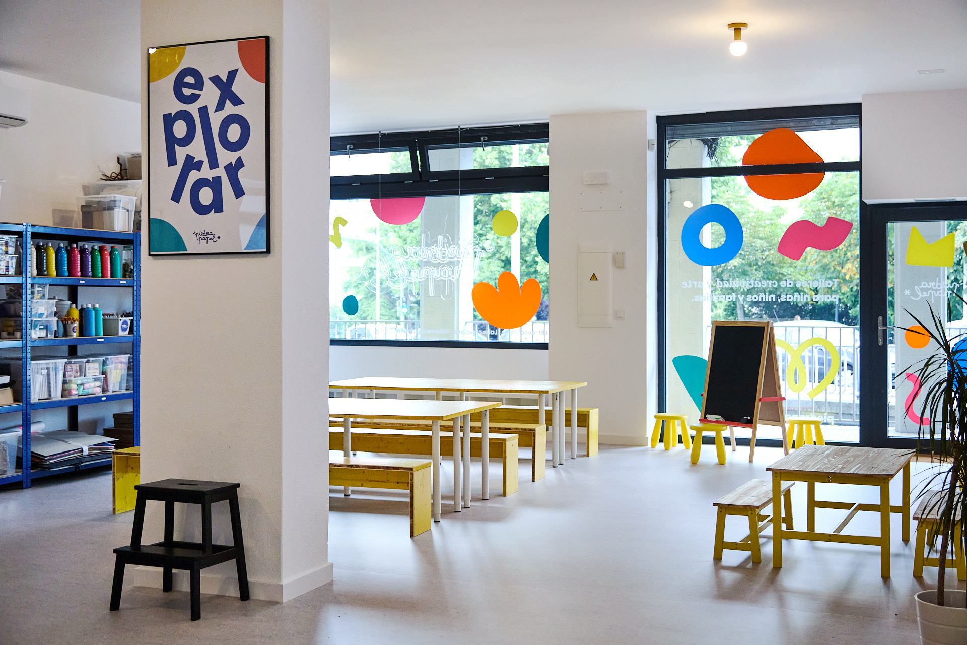 Espacio dedicado al arte y creatividadas de los más peques en A Coruña.