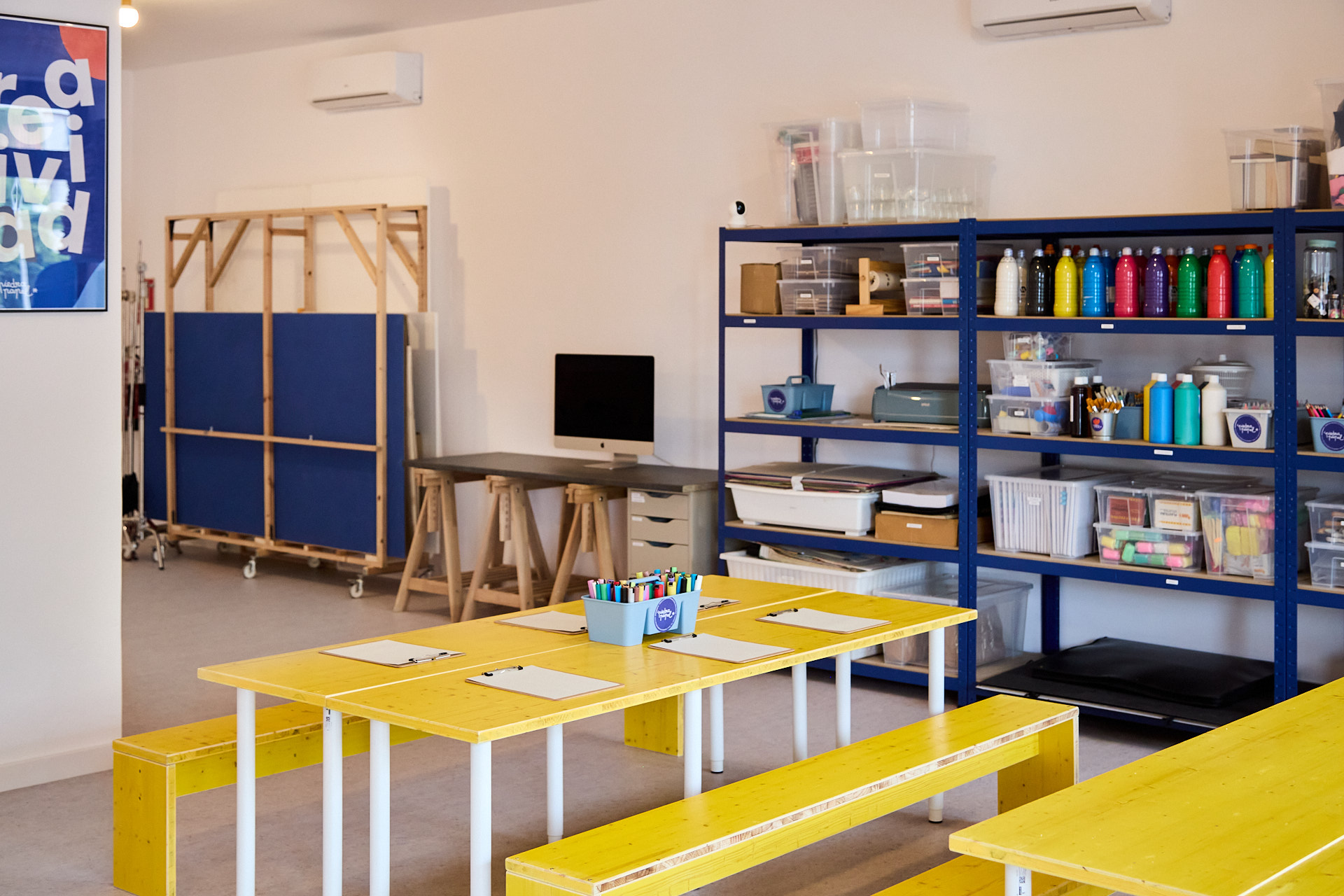 Espacio creativo en A coruña para niñas, niños y familias